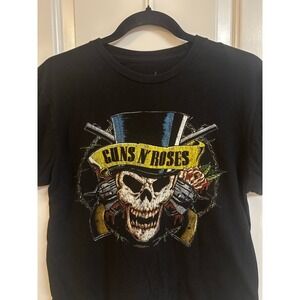Guns N Roses Men's T-Shirt, Black, Small